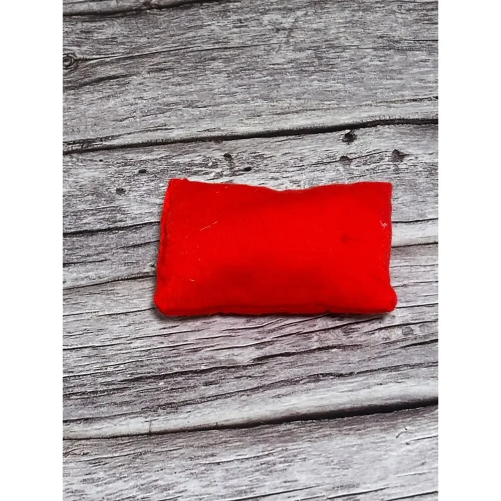 Rainbow High Doll House Red & White Sparkle Pillows Replacement